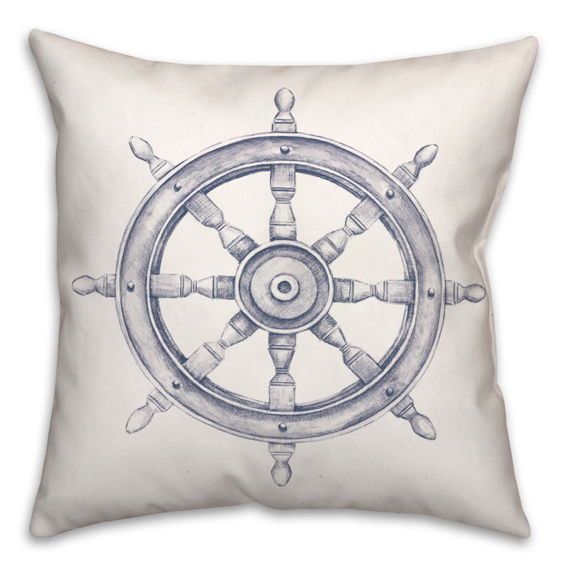 Throw Pillow, Navy
