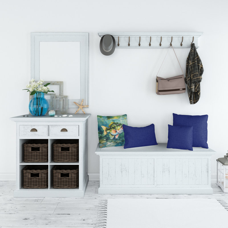 Coussin décoratif intérieur / extérieur Nautical, H 18 po x l 18 po