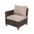 Umeh Premium All-Weather Wicker Outdoor Lounge Chair-82621210