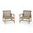 Natural Frame/ Gray Wicker selected