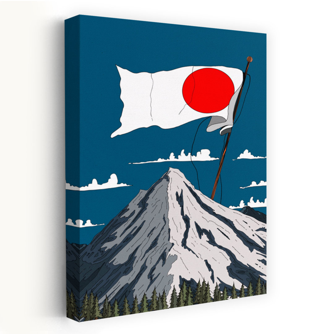 Contemporary Art Contemporary Minimalist Modern Pine Tree Forest Landscape Wall Art