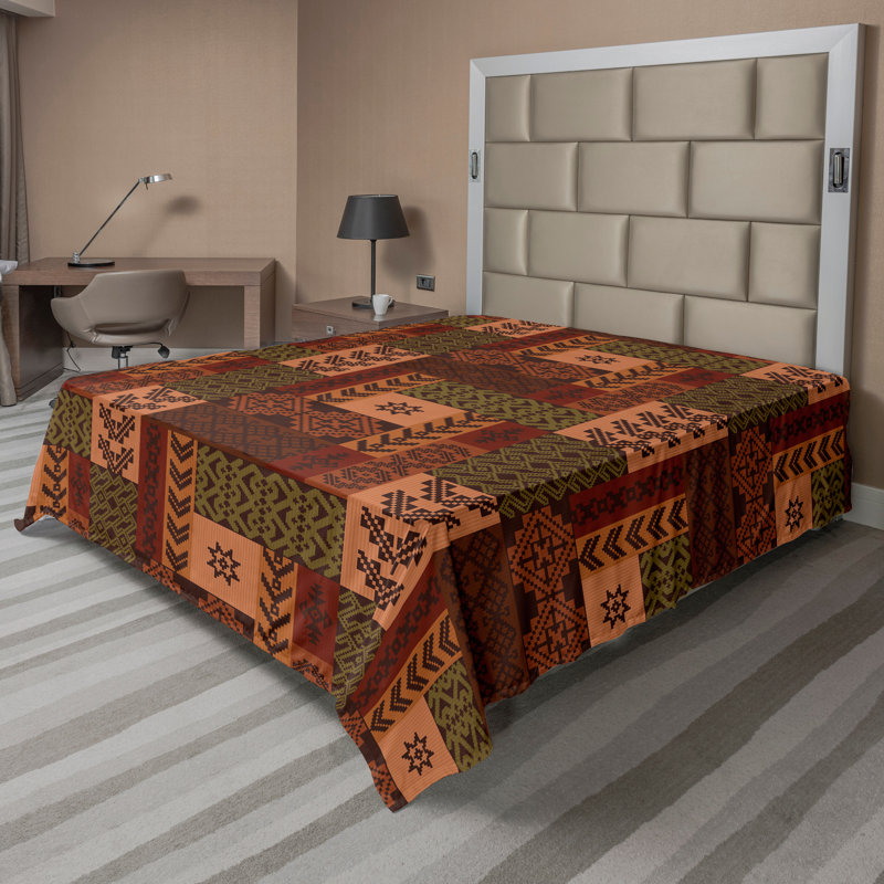 Drap plat à motif géométrique Ambesonne, Très grand