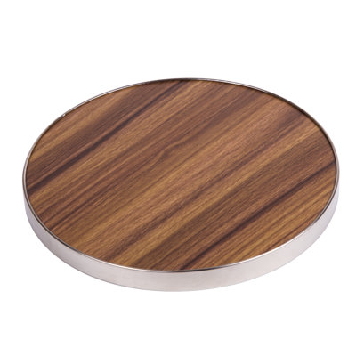 Plateau de fibre rond