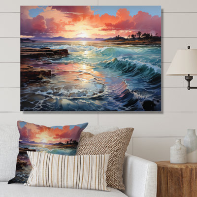Rokas Storm Stormy Reflections sur impression sur toile