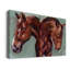 Peint par Number Horse I - Toile tendue avec châssis de qualité supérieure - Prêt à être accroché-660656655