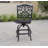 Byrge 5-Piece Patio Counter Height Armless Bar Set with Cushions and 26 x 52" Rectangular Bar Table