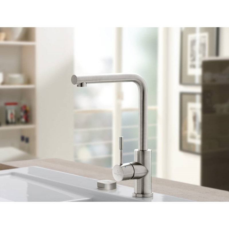 Single Handle Deck Mounted Kitchen Sink Mixer