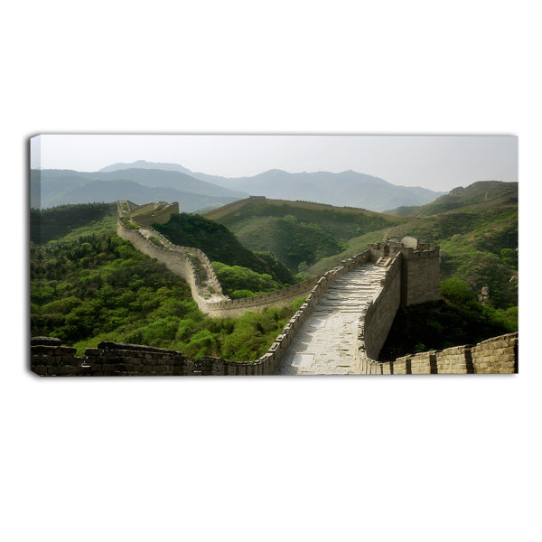 DesignArt Great Wall of China by Designart - Photographic Print Canvas