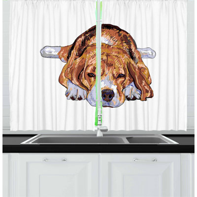 Tailored Kitchen Curtain