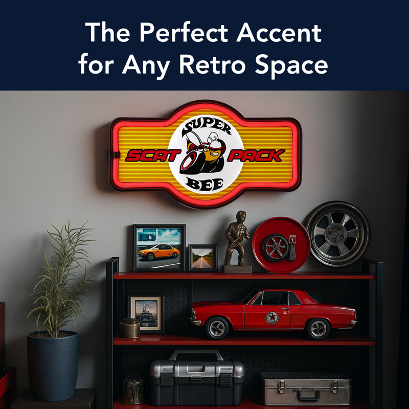 Super Bee Scat Pack LED Marquee Sign