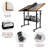 Jigsaw Puzzle Table with Legs, Puzzle Board with 10-Tilting-Angle & Height Adjustable for 1500 Piece