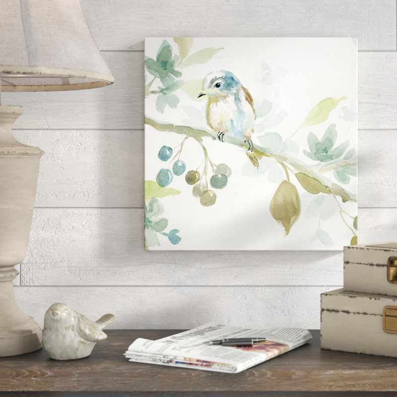 Spring Melody II - impression sur papier, Toile tendue, H 16 po x l 16 po x P 1,5 po