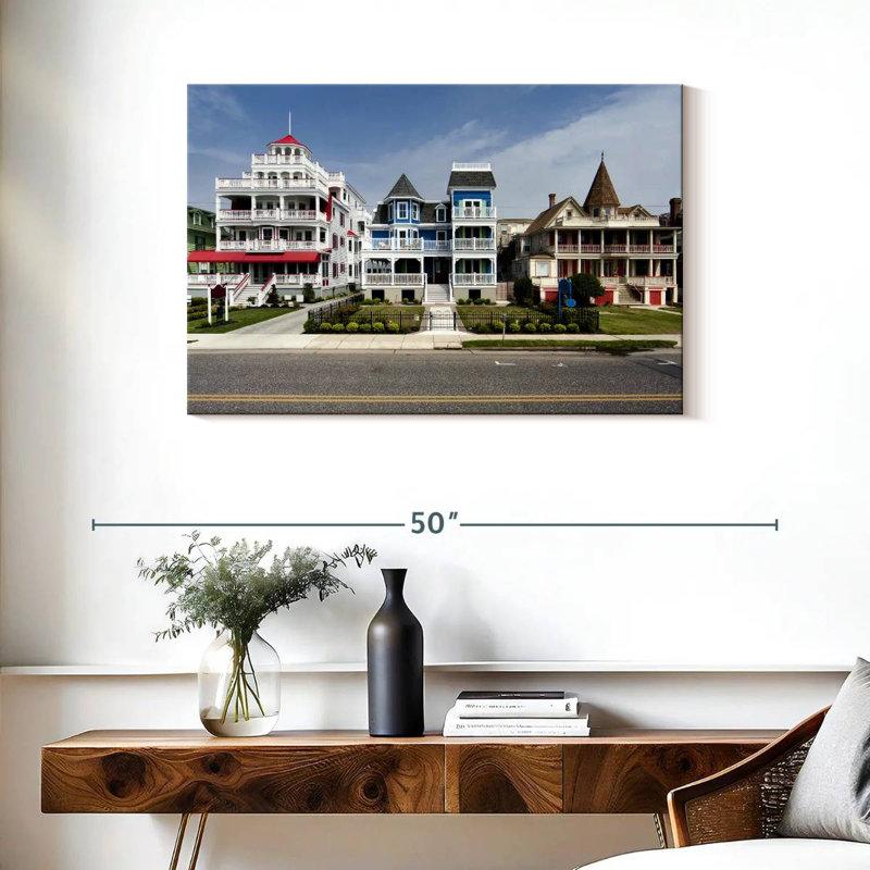 Lilian Cape May Victorian House, H 24 po x l 36 po