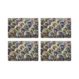 Dia De Los Muertos Rich Pebble 17.5" Vinyl Placemat