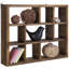 9 Piece Pine Solid Wood Floating Shelf-75973912