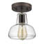 Plafonnier semi-encastré simple 6,7 po Holbeach