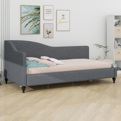 L-Shaped Daybed, With Solid Wood Legs