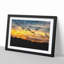 Geese at Sunset - Framed Print-62803472-62803473