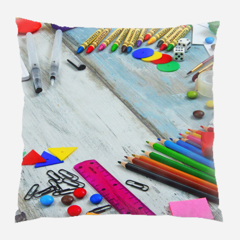 Housse de coussin d'extérieur Zukowski, Microsuède, Intérieur