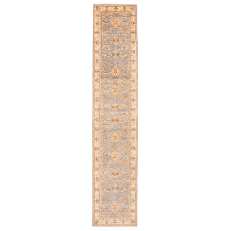 Tapis unique gris de 2 pi 7 po x 11 pi 9 po Aavan