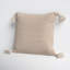 Mino Tassels Cotton Throw Pillow