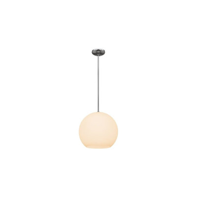 BF2F93C0E7144D61925646B99AE7AE9D Caviness Pendant Brushed Steel Finish