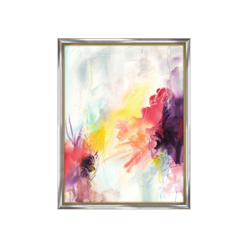 Pure Joy II Painting by Guseul Park, 53" H x 40" W x 1.5" D, Outdoor