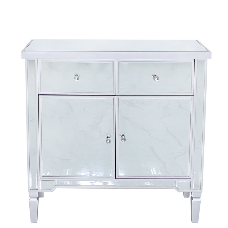 Aventurine 90cm Sideboard, Silver