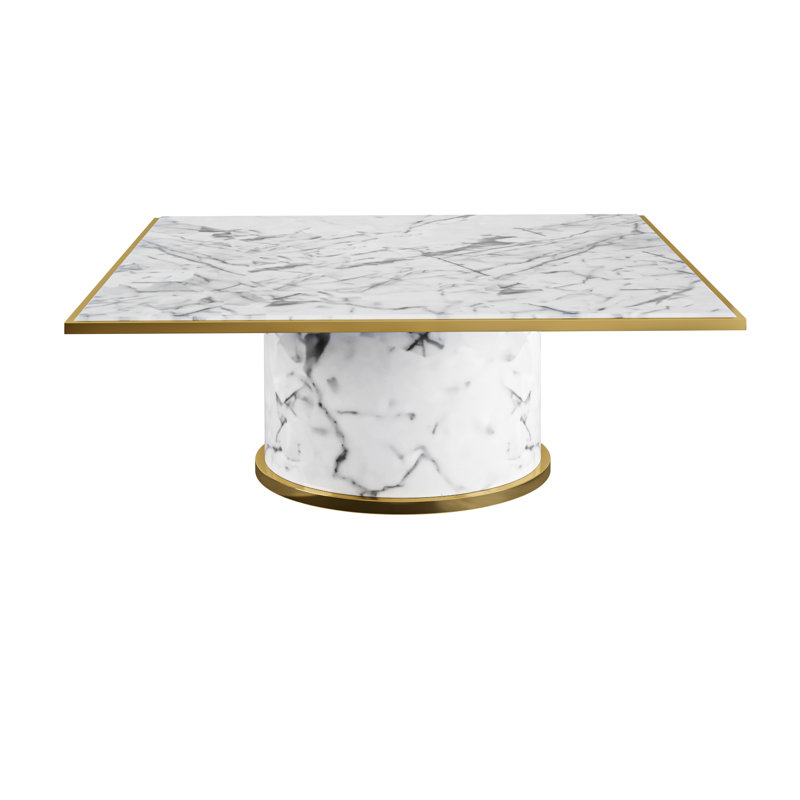 Table basse Beau, Blanc