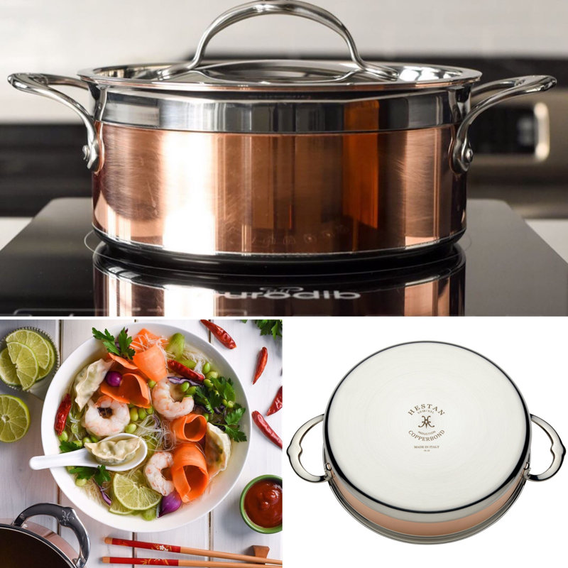 Hestan CopperBond 3 QT Covered Soup Pot