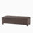 PE WICKER STORAGE BENCH