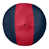 Bleu marine / rouge