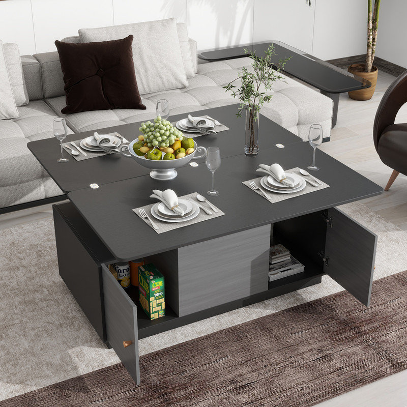 Latitude Run® Lift Top Solid Coffee Table with Storage & Reviews ...