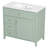 36-Inch Green Bathroom Vanity With Sink-287408048