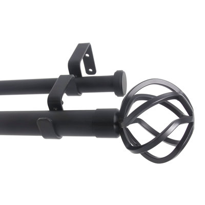 Tringle à rideaux double pour fenêtre Courville