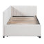 Lit de jour en tissu d'ameublement (beige)-528994975