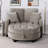 Chenille 2-seater Sofa, Double Sofa Chaise Longue-1827338630