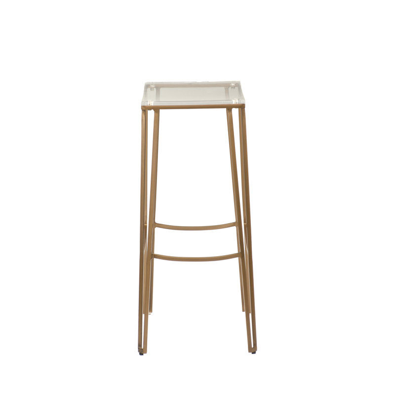 Pierce 24.5" Counter Height Stool - Gold, Antique Gold