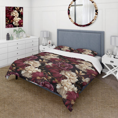 Ensemble de housse de couette Renaissance Revival Victorian