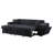 Ryzer Upholstered L-Shaped Sectional-1432281623