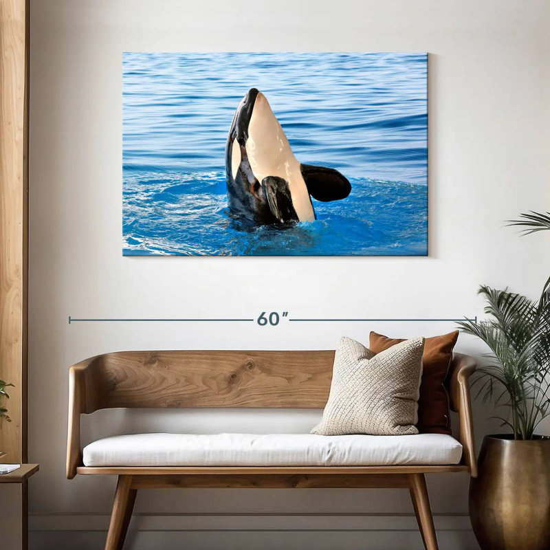 Brampt Orca Sighting, 30" H x 45" W