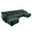 Chenille Modular Sectional Sofa