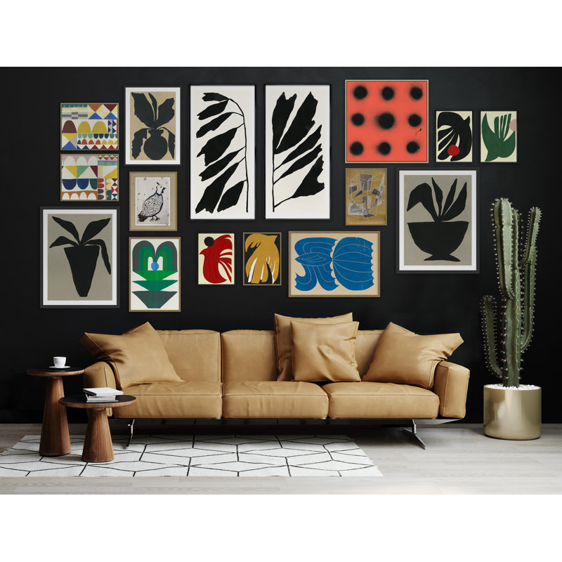 Black And Tan Plant Print by Roebuck, Kate, 26'' H x 18'' W
