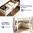 Aust MDF Solid Wood Computer Desk-123578731