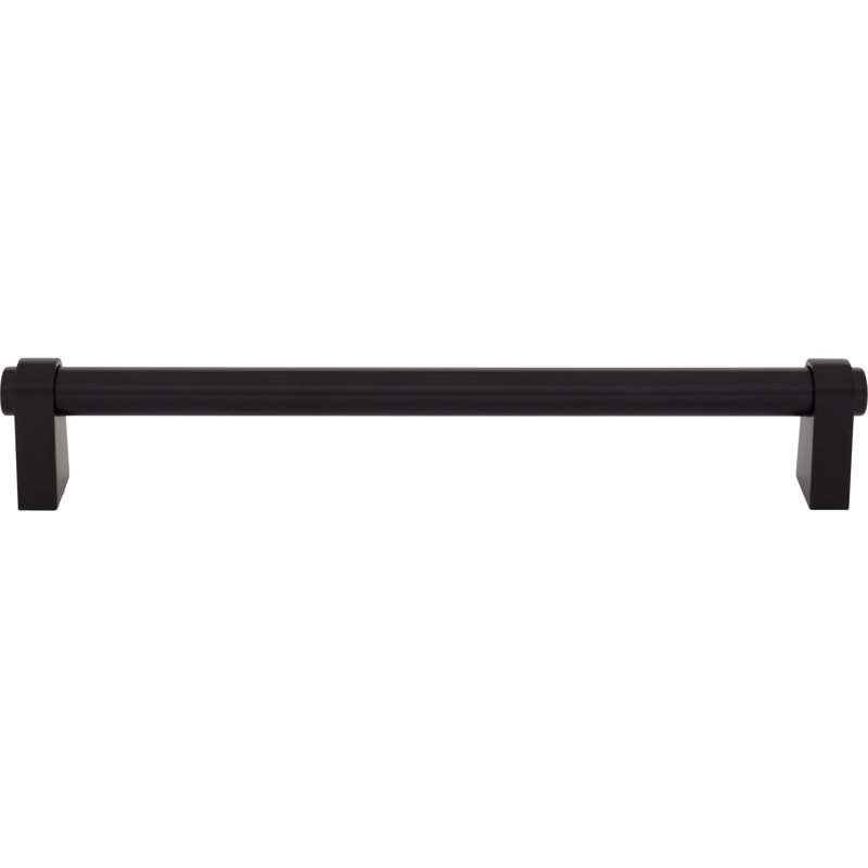 Lawrence Appliance Pull, Flat Black, 12" Center To Center