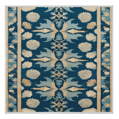Machine Washable Turkish Beige Area Rug