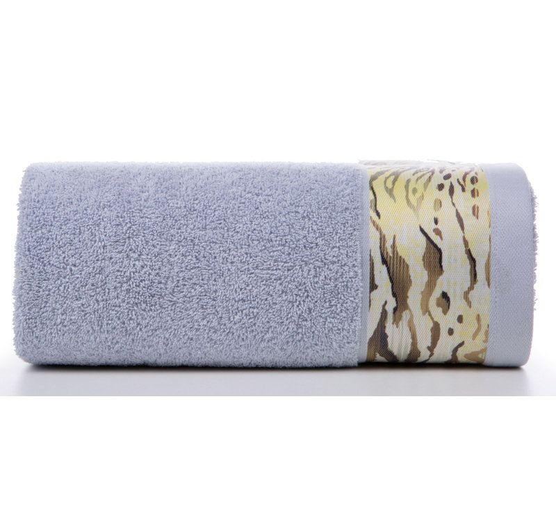 Parsai Midweight Jacquard Hand Towel, Matt Brushed Nickel