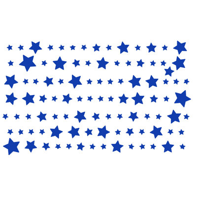 Abstract Non-Wall Damaging Wall Decal