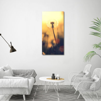 Dandelion - Wrapped Canvas Print