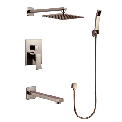 Robinet de baignoire et douche à contrôle de température / pression équilibrée